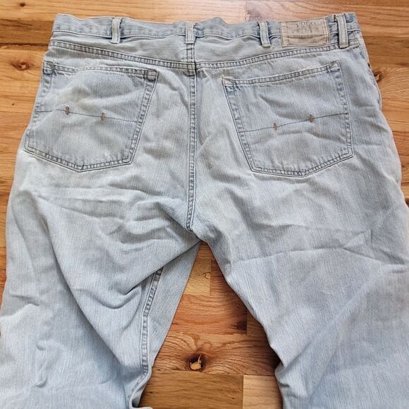 POLO Ralph Lauren 867 Classic Fit Jeans Light Wash Blue 40x32 - Picture 12 of 12